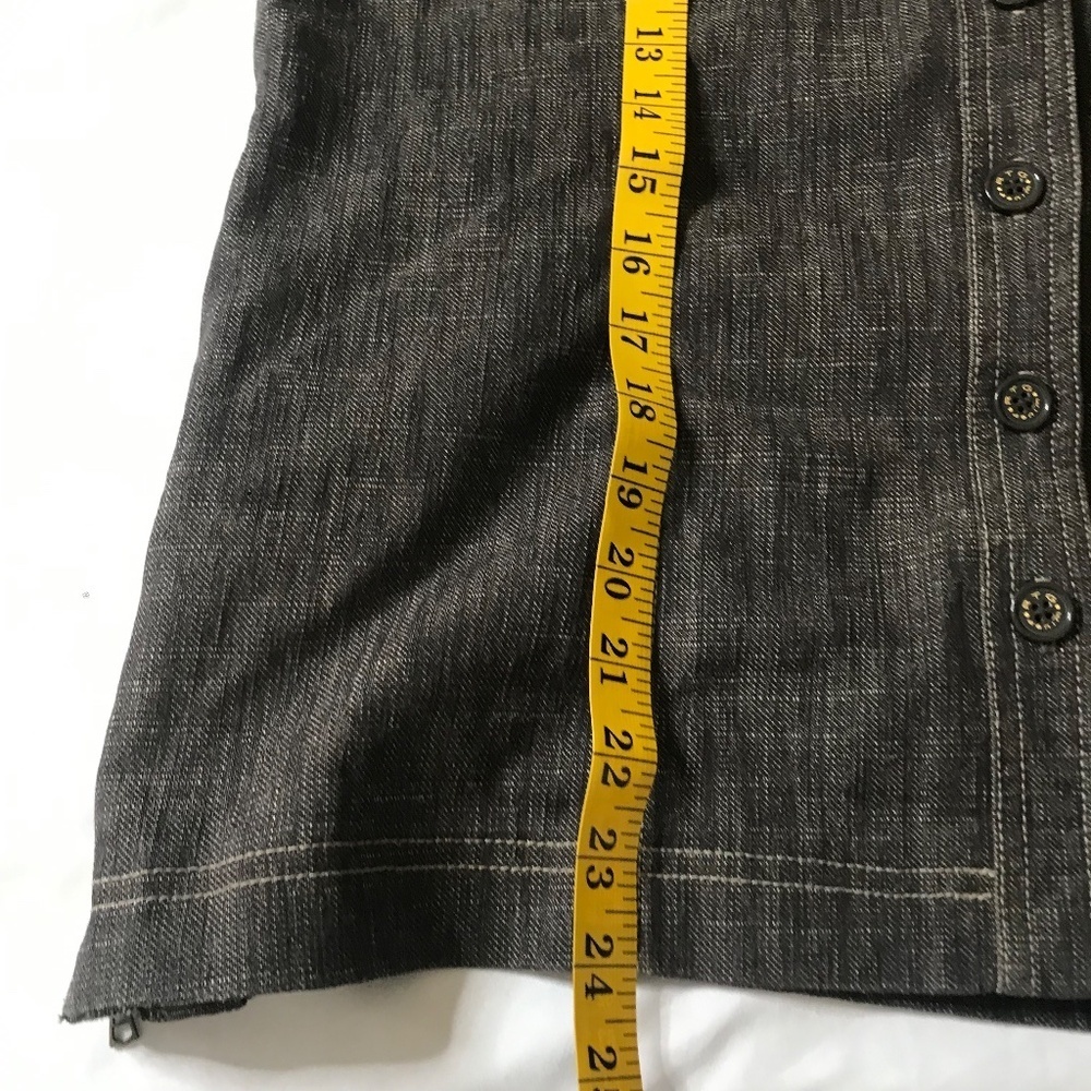 Women’s Linen Blend Button Up Jacket Lightweight Utility Blazer Top - Picture 12 of 16